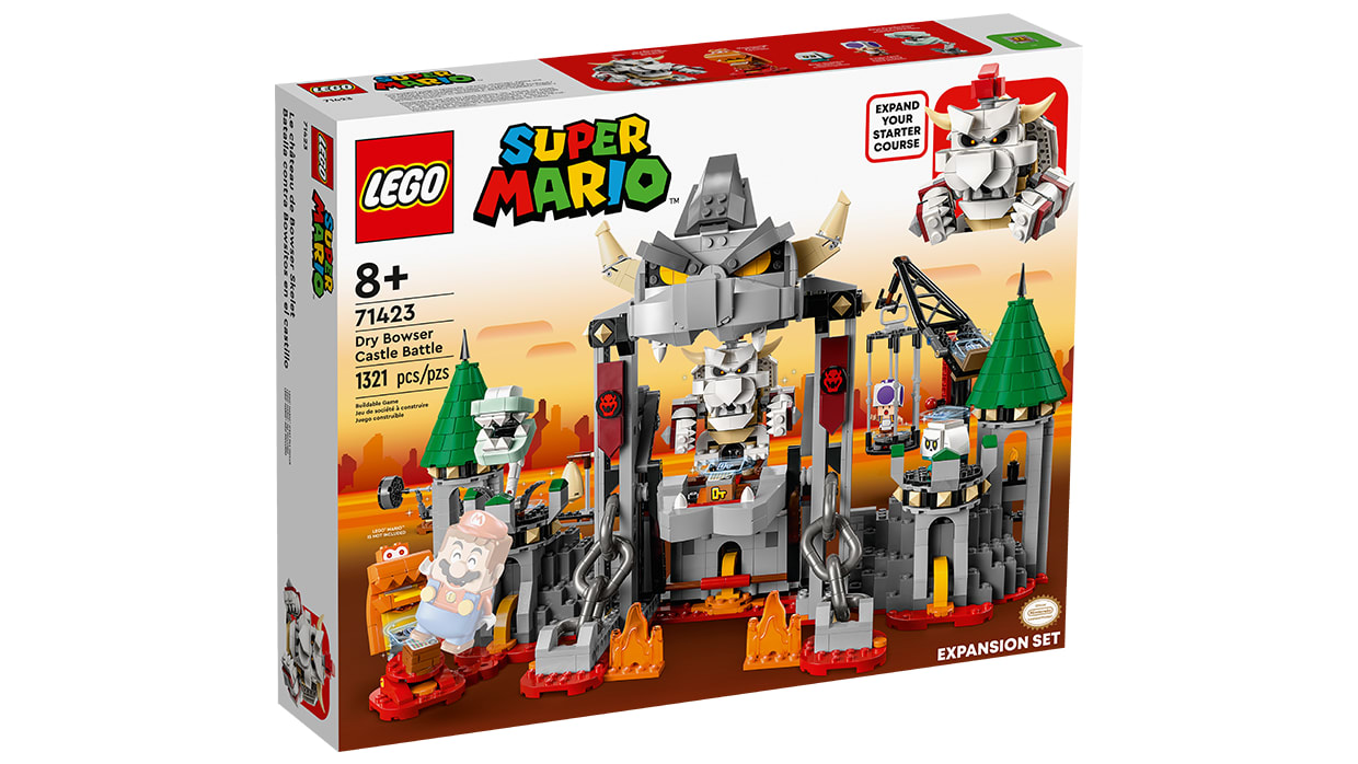 LEGO® Super Mario™ Dry Bowser™ Castle Battle Expansion Set